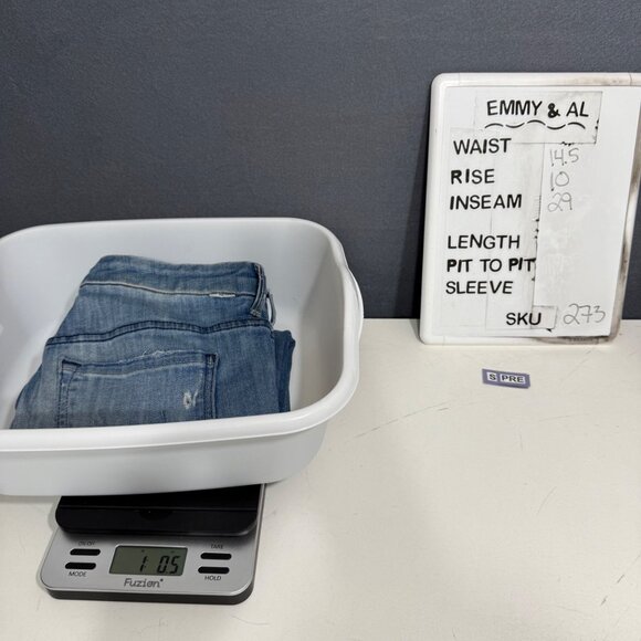 Mother Womens Looker High Waisted Skinny Jeans Size 27 Light Graffiti Wash READ - Picture 13 of 16